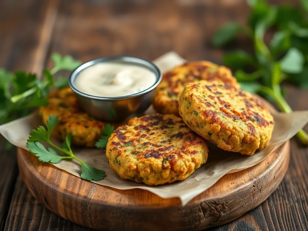 Tahinli Vegan Nohut Köftesi