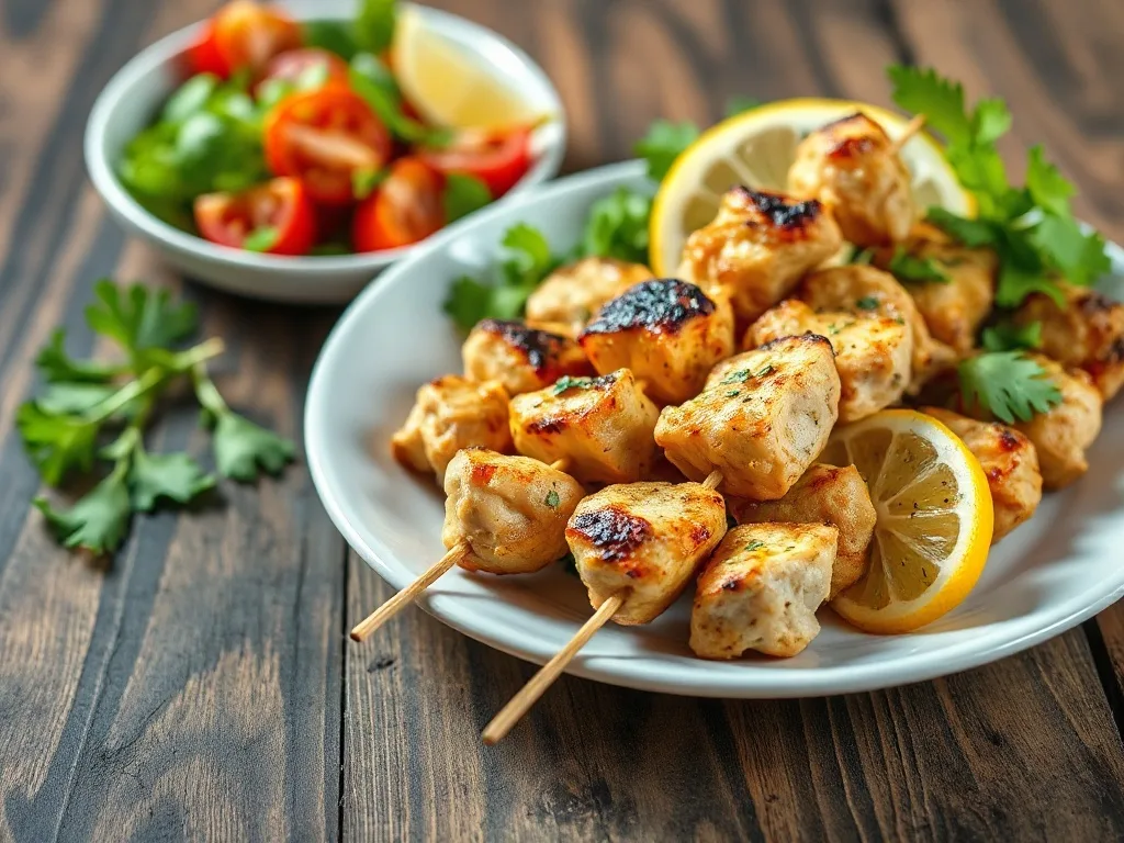 Yaz Limonlu Tavuk Şiş