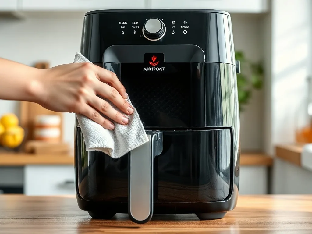 Airfryer Rezistansı ve Üst Kısmı Nasıl Temizlenir?