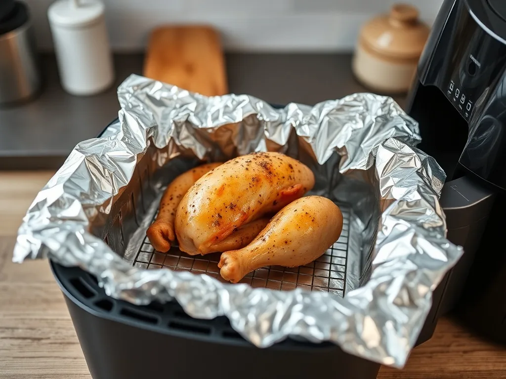 Airfryer'a Alüminyum Folyo Konur mu?